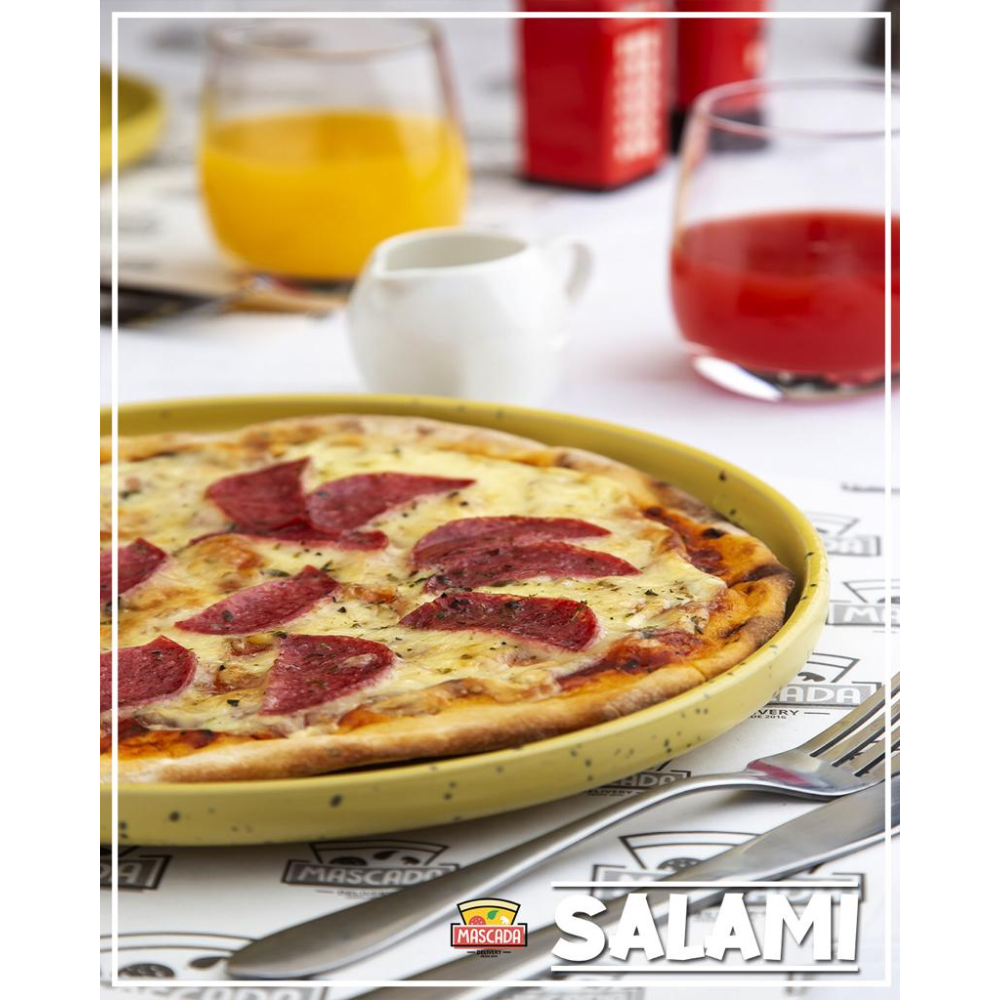 Pizza salami 23 cm