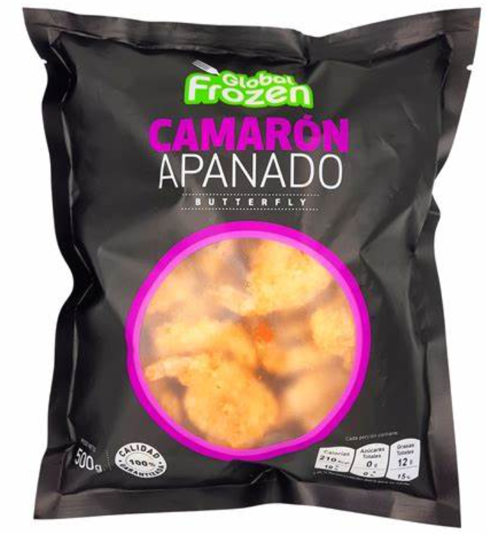 Camaron apanado 500 Grs