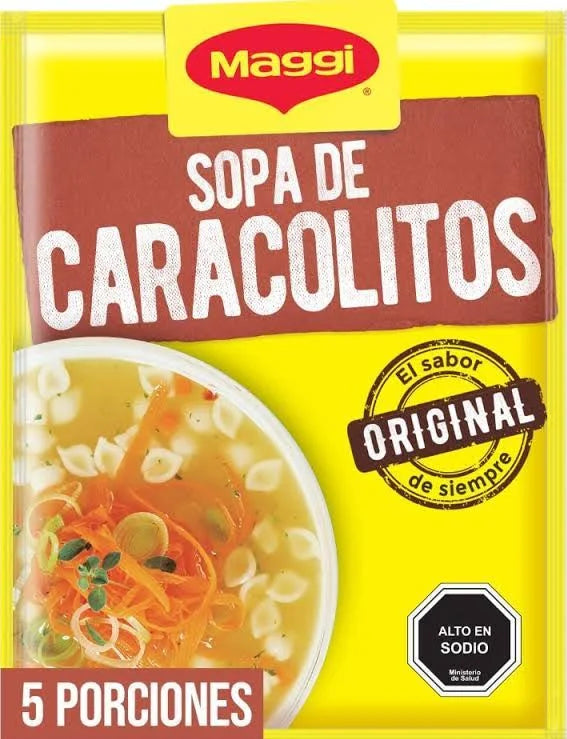 Sopa Maggi De Caracolitos