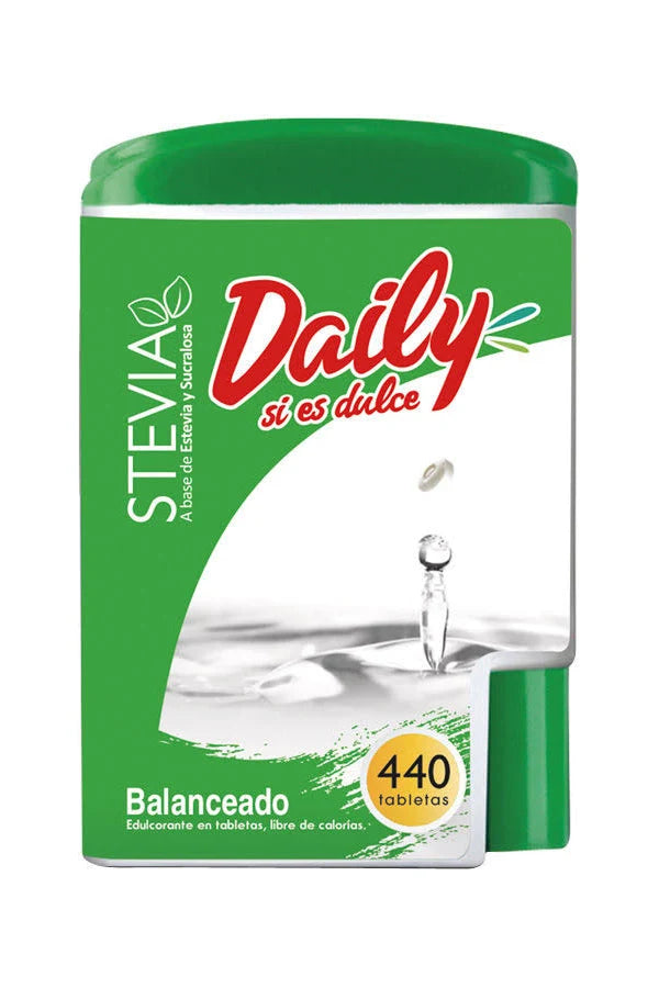 Daily Pastilla Stevia 440 tabletas