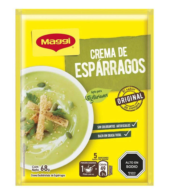 Sopa Maggi Crema De Espárragos