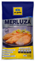 Filete de merluza apanada 500gr