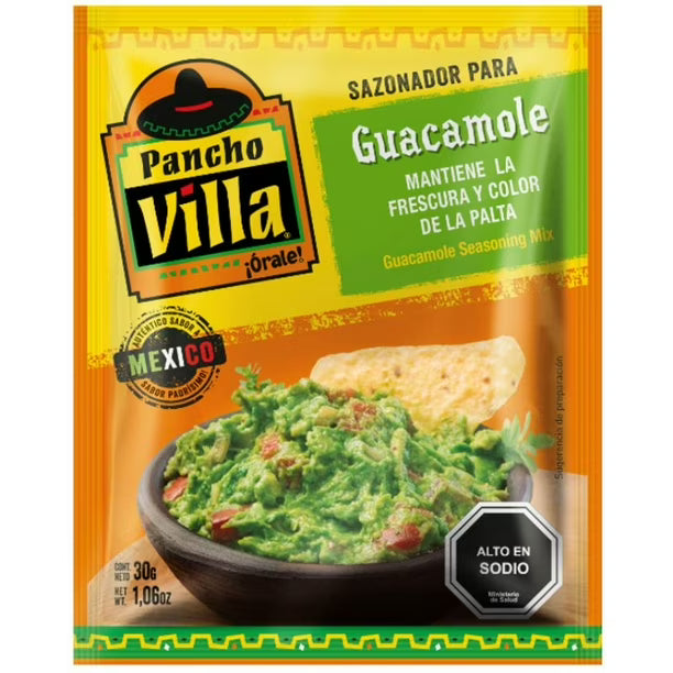 Base Guacamole Pancho Villa