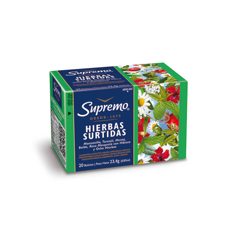 Hierba Surtida 20 Bolsas