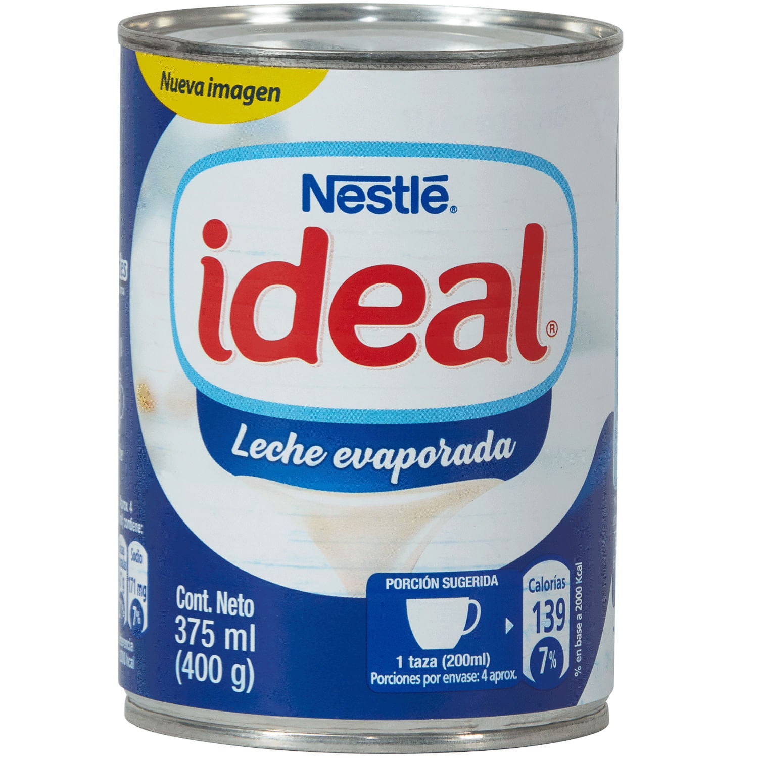 Leche Evaporada Ideal 375 ml