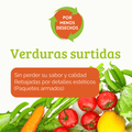 .Verduras surtidas – precio especial por algunos detalles estéticos