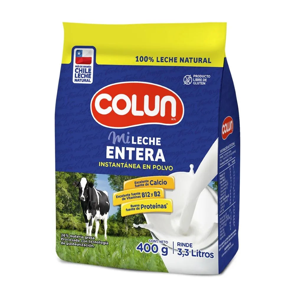 Leche Colun en polvo 400 grs
