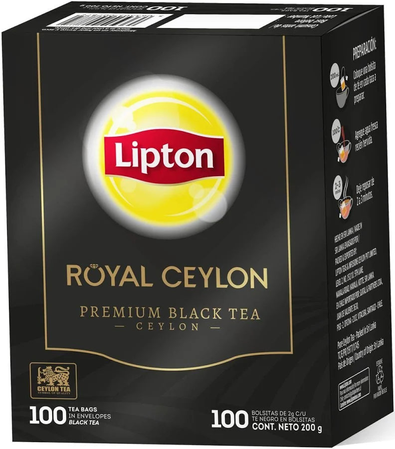 Te Lipton Negro 100 bolsas