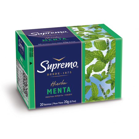 Hierba Menta Supremo 20 bolsitas