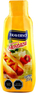 Mostaza Traverso Botella 350 Grs