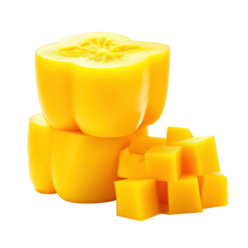Pimentón amarillo picado Pote