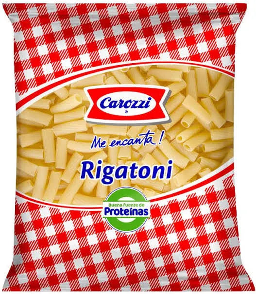 Fideo Carozzi 400 Grs Rigatoni