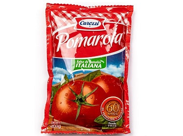 Salsa pomarola carozzi natural 200 Grs
