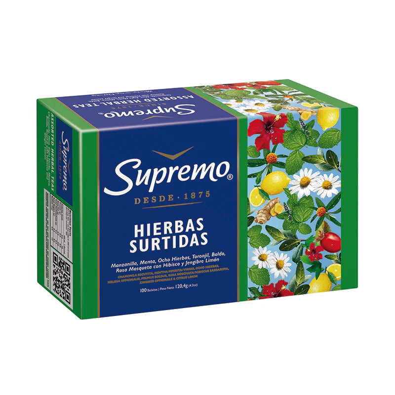 Hierba Surtida 100 Bolsitas