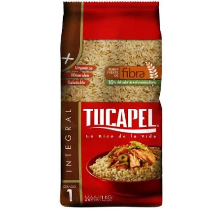 Arroz Integral Tucapel 1 Kilo