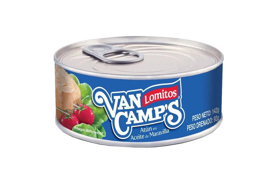 ATUN LOMITOS EN AGUA VAN CAMPS 142 G