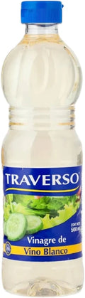 Vinagre Traverso Vino Blanco 500 ml