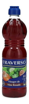Vinagre Traverso Vino Rosado 500 ml