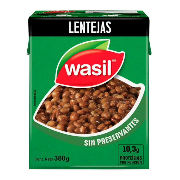 Legumbre Wasil 380 Grs Lentejas